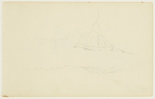 Sailboat and Crashing Wave