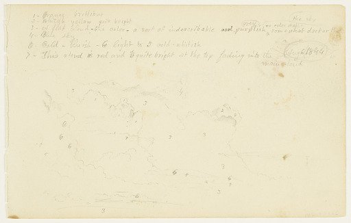 Cloud Sketch, Catskill, New York