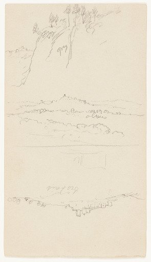 Sketches of a Hilltop Town, Italy