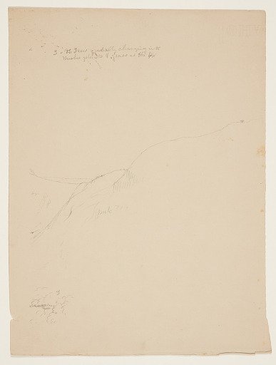 Portion of a Mountain Panorama, Jamaica