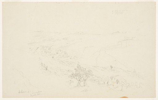 Siloam and Jerusalem from the Mount of Olives