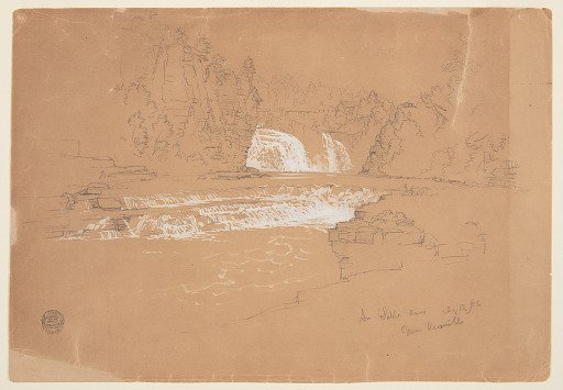 Cascades of the Ausable River, near Keeseville, New York