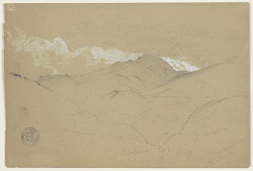 Chimborazo from San Miguel de Chimbo, Ecuador