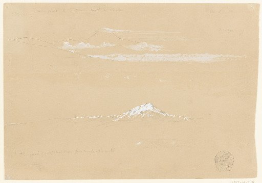 Sincholagua, Morning, from the Panecillo in Quito, Ecuador