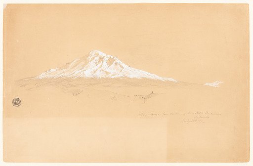 Chimborazo, from the House of Senior Pablo Bustamante, Riobamba, Ecuador
