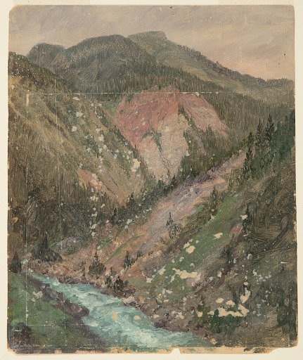Alpine Landscape (Bavaria, Switzerland, or Italy)