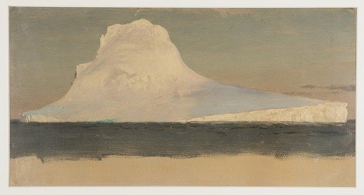 Iceberg in Cartwright's Bight, Southwest from Battle Harbor, Canada