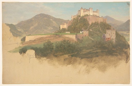 The Castle at Salzburg, Austria