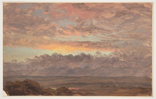 View from Church's Farm, East Toward the Berkshires, Hudson, New York