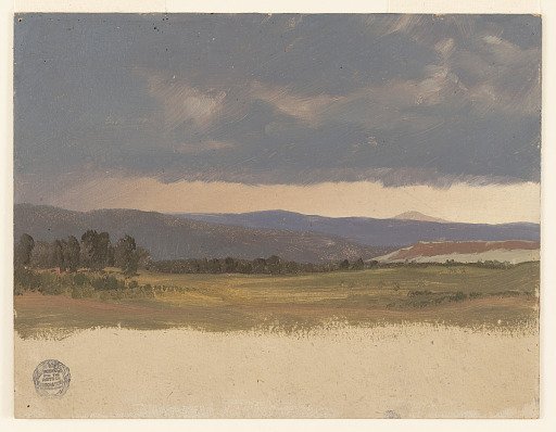 View in the Hudson Valley, Hudson, New York