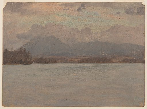 Mt. Katahdin from Katahdin Lake, Maine