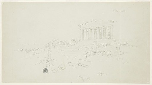 The Parthenon and Erechtheion, Athens, Greece