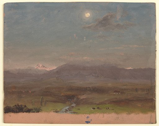 Mountains by Moonlight, Colombia or Ecuador