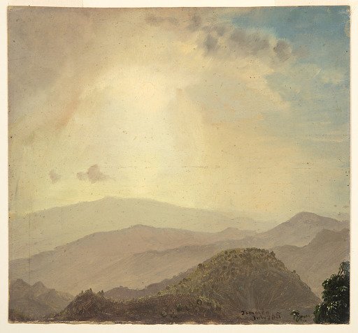Hilltop at Sunset, Jamaica