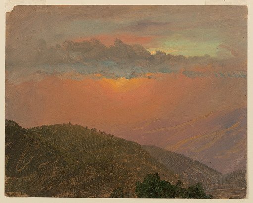 Hilltop at Sunset, Jamaica
