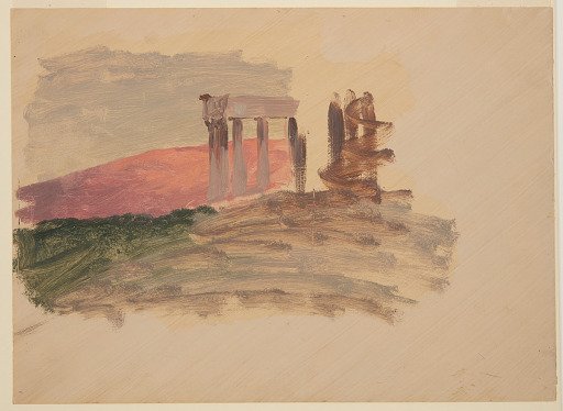 Temple of Apollo in Corinth, Greece