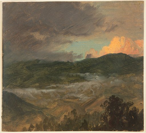 Mountains at Sunset, Jamaica