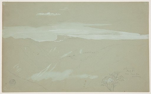 View of the Palisadoes and Kingston Harbor from Bellevue, Jamaica