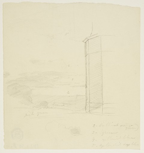 Hilltop View with a Structure