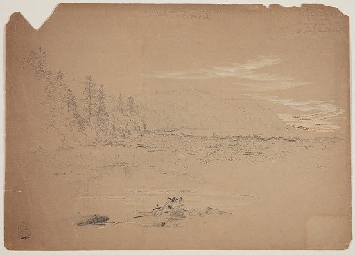 Long's Eddy at William Cronk's, Grand Manan Island, Canada