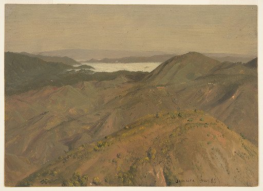 Distant View over the Blue Mountains, Jamaica