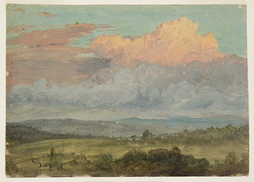 Clouds above the Hudson Valley, New York