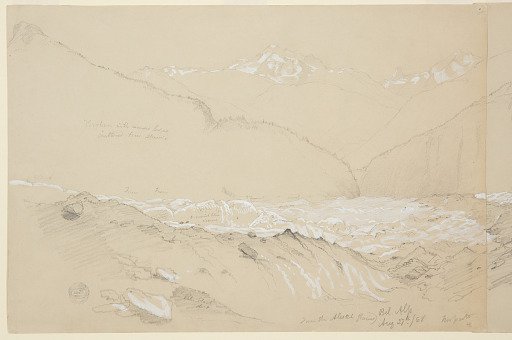 View from the Aletsch Glacier, Switzerland, Part One