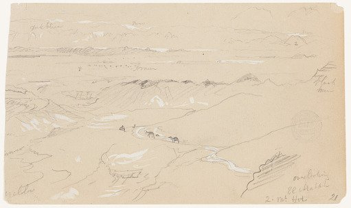 Overlooking El Arabah, Part Two