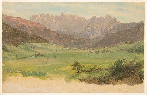 Reiter Alpe from Ramsau bei Berchtesgaden, Bavaria (Germany)