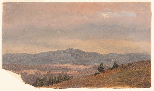 Looking toward the Catskills, Hudson, New York