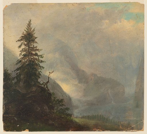 Mist above the Königssee, Bavaria (Germany)