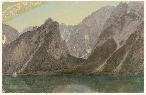 Mountains by the Königssee, Bavaria (Germany)