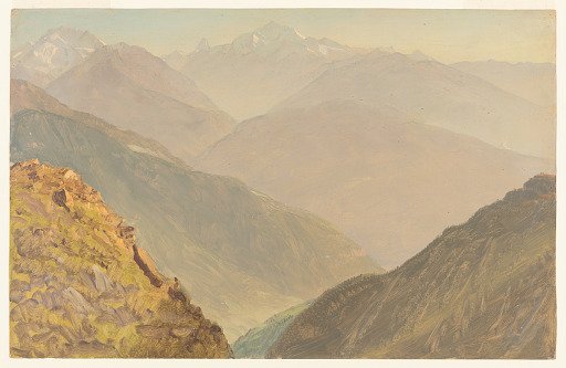 The Watzmann and Schönfeldspitze, near Berchtesgaden, Bavaria (Germany)