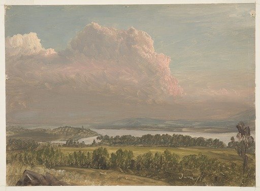 High Clouds across the Hudson