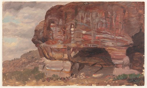 Colored Rockface, Petra, Syria (Jordan)