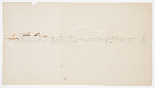 Mt. Katahdin from Millinocket Lake, Maine