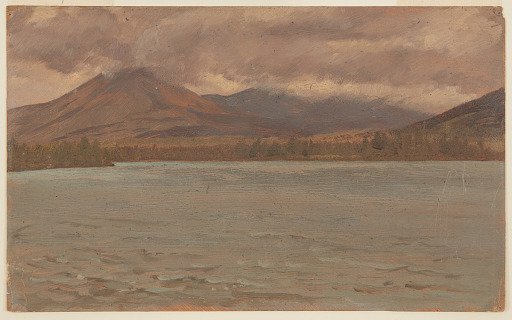 Mt. Katahdin from Katahdin Lake, Maine