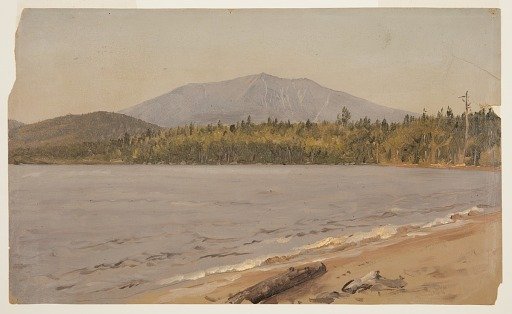 Mt. Katahdin from Lake Millinocket, Maine