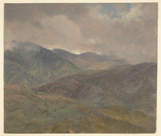 Blue Mountains and Gray Clouds, Jamaica