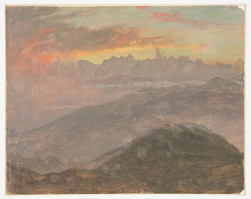 Sunset and Mountains, Jamaica