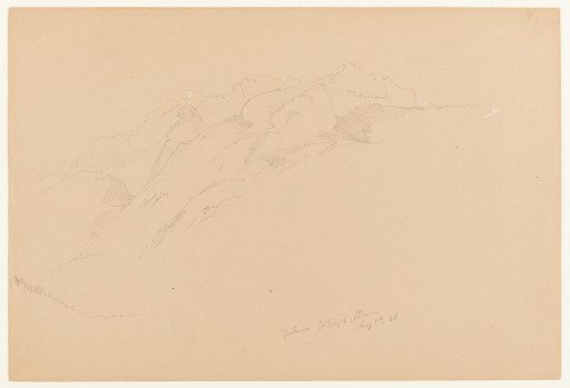 View of the Tennengebirge between Golling and Abtenau, Austria