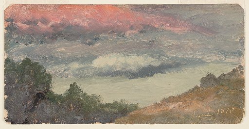 Clouds over Church's Farm, Hudson, New York
