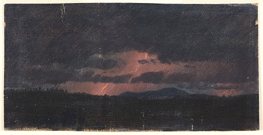 Storm over the Hudson Valley, Hudson, New York