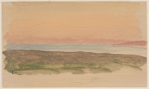 View of the Sea from Athens, Greece