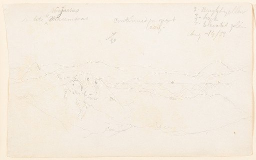 View of an Elevated Plain from Mojarras, Colombia, Part One