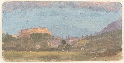 Hohensalzburg Fortress at Sunrise, Salzburg, Austria