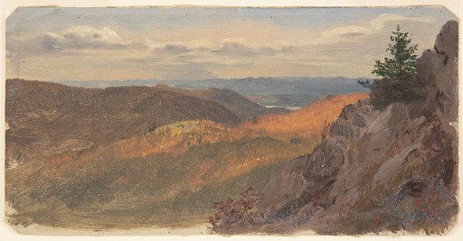 Mountain Landscape in Autumn