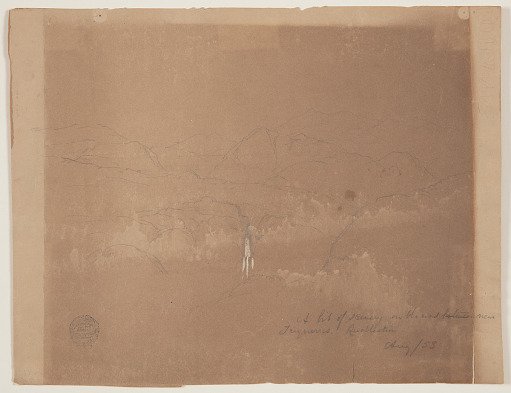 Mountainous Landscape with a Waterfall, near Tuquerres, Colombia