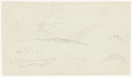 Alpine Landscape near Salzburg, Austria
