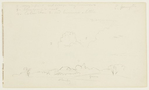 Clouds over East Hampton, New York